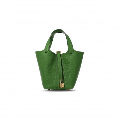 HERMES MASTER PICOTIN LOCK 18 TAURILLON CLEMENCE H056289CCA8 (18*18*13cm)